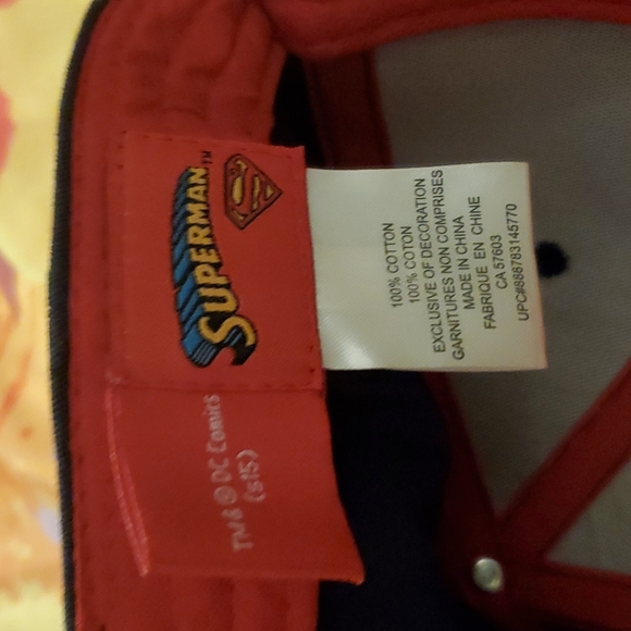 Superman hat. DC comics - Picture 4 of 6